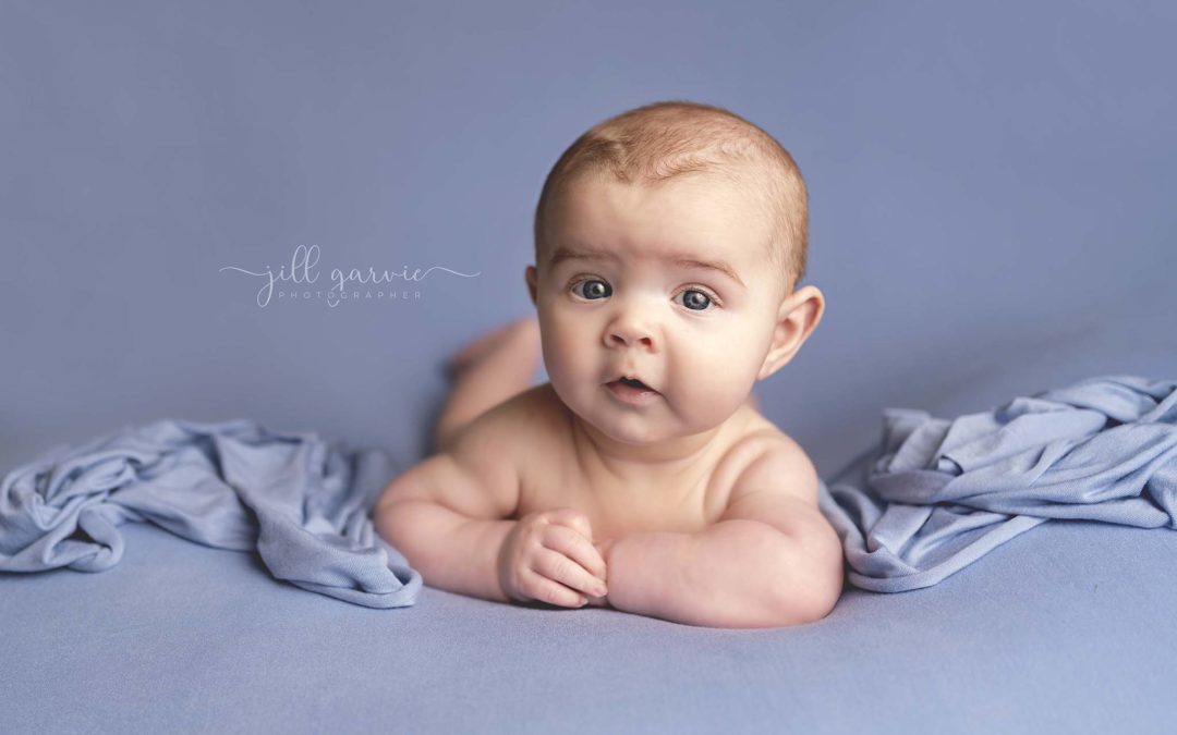 Months Old Baby at Photography studio in Edinburgh