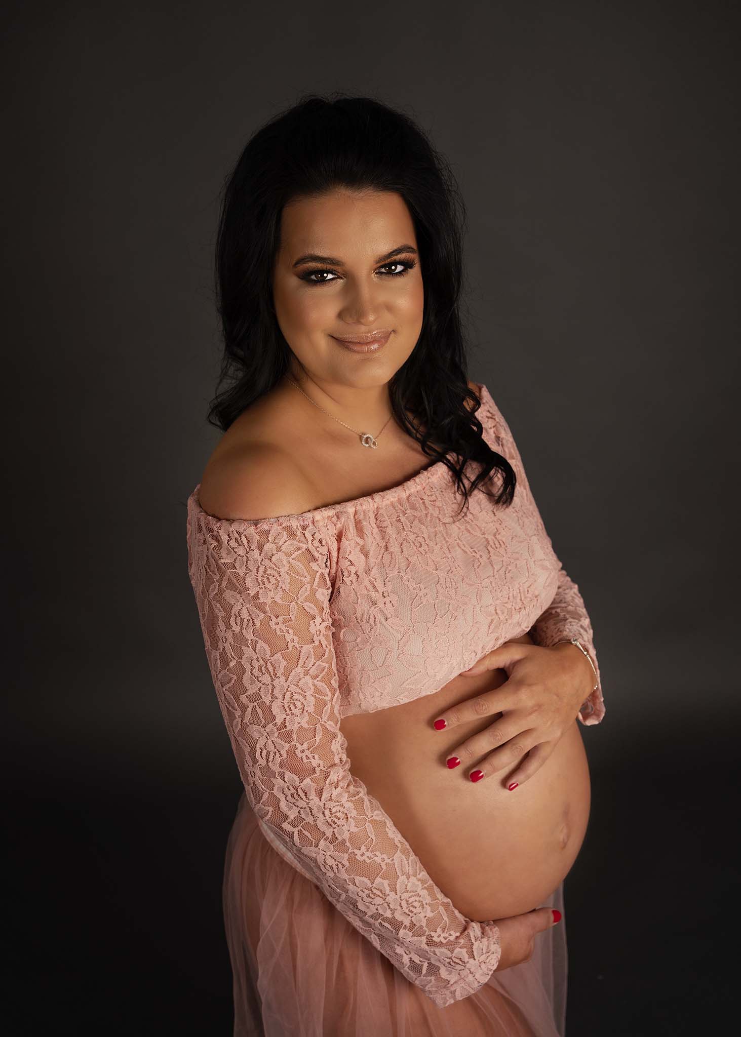 Maternity Photograph Pregnant Mother Photography Studio Edinburgh