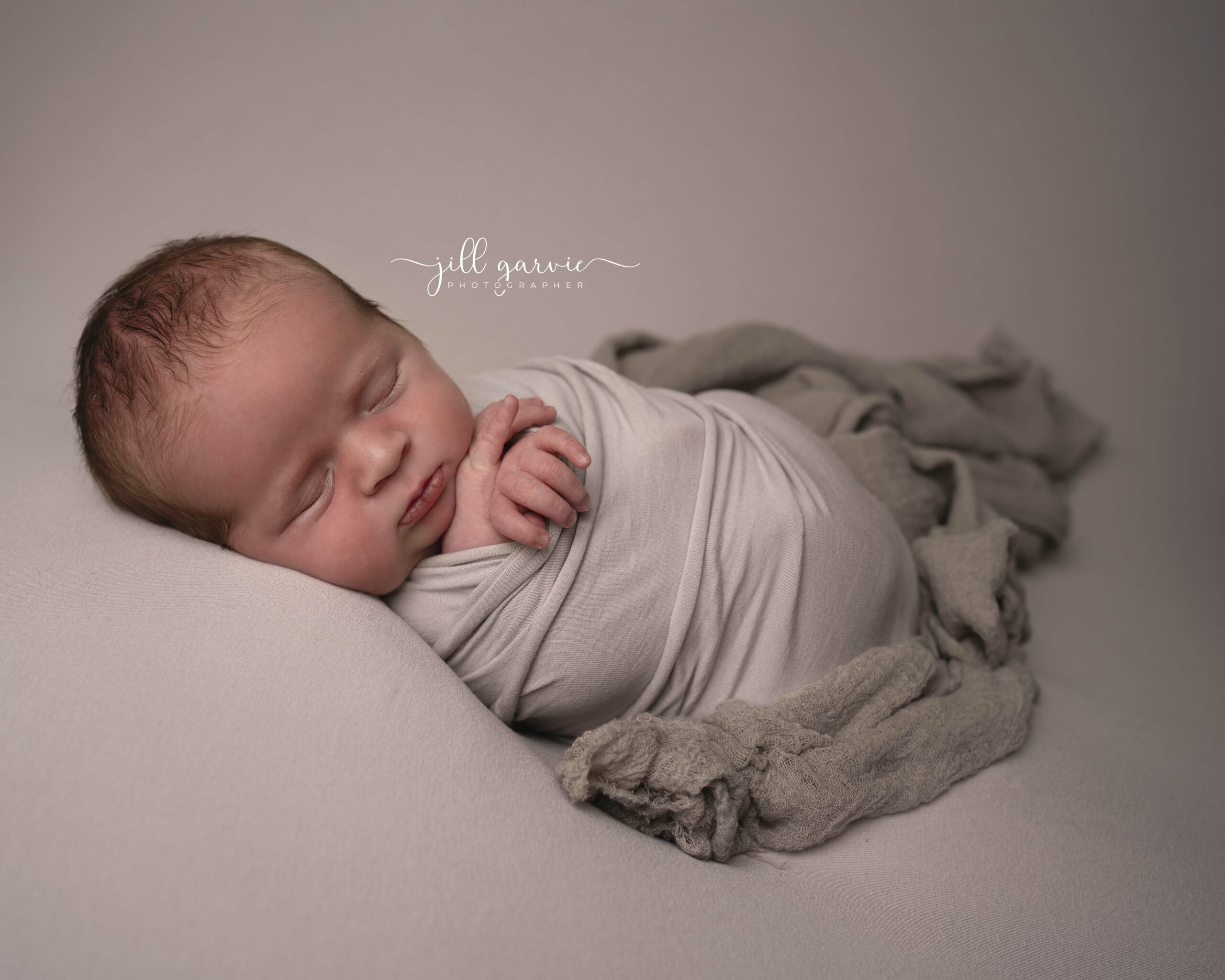 Newborn Lyall at Edinburgh photography studio